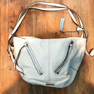 Vince Camuto Cream Hobo Bag. Handbag